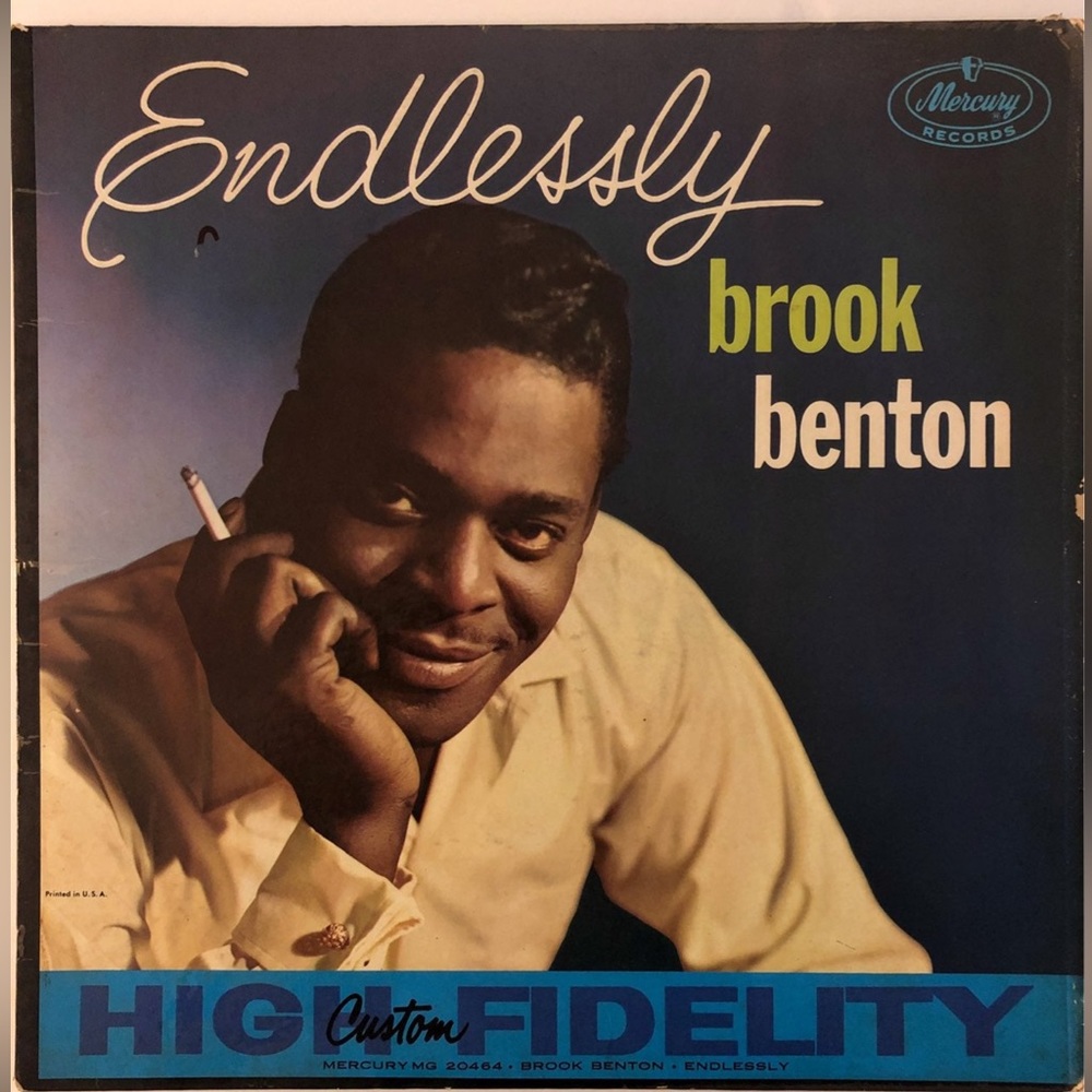 1958 VTG BROOK BENTON "Endlessly" vinyl